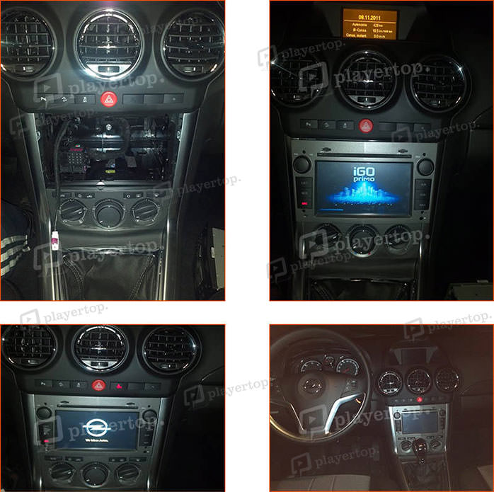 installation autoradio opel antara 2011